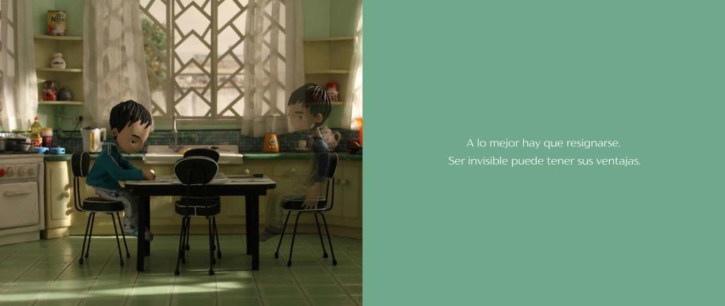 Un poco invisible