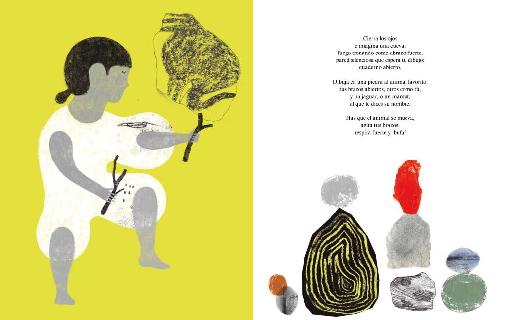 El animal en la piedra