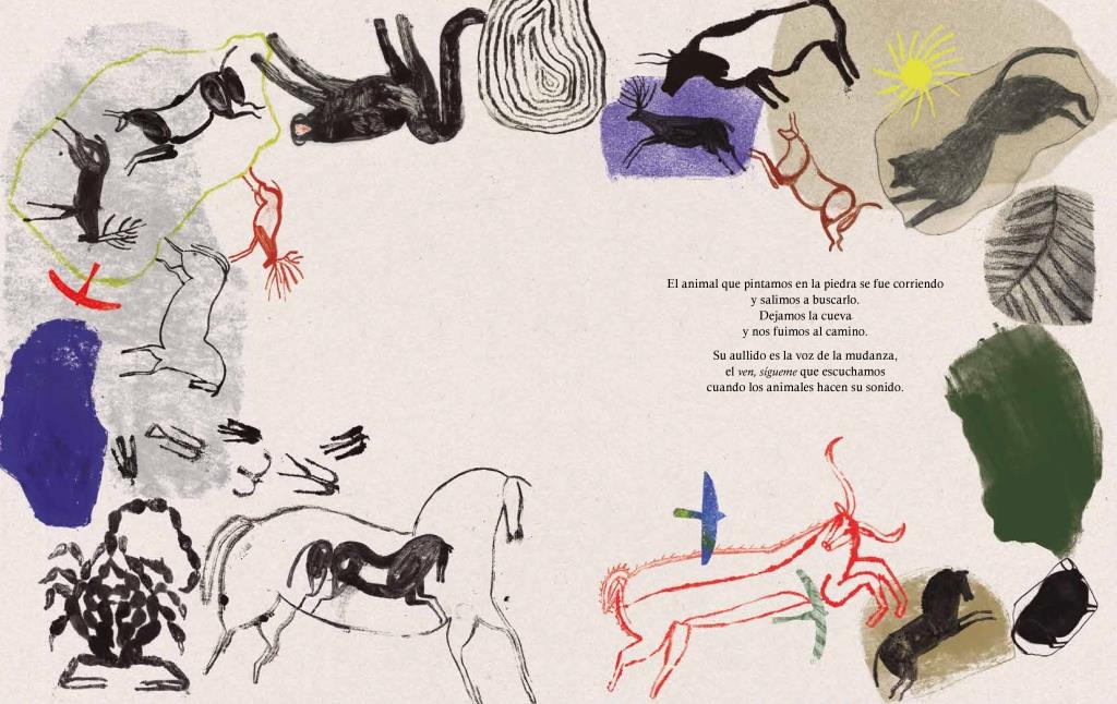 El animal en la piedra