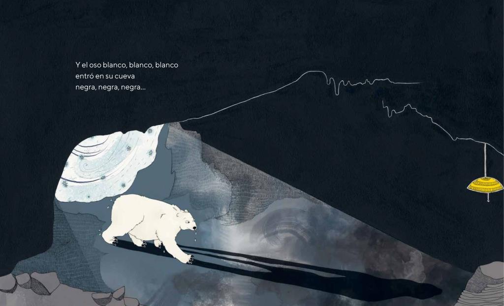 El oso blanco y la hormiguita