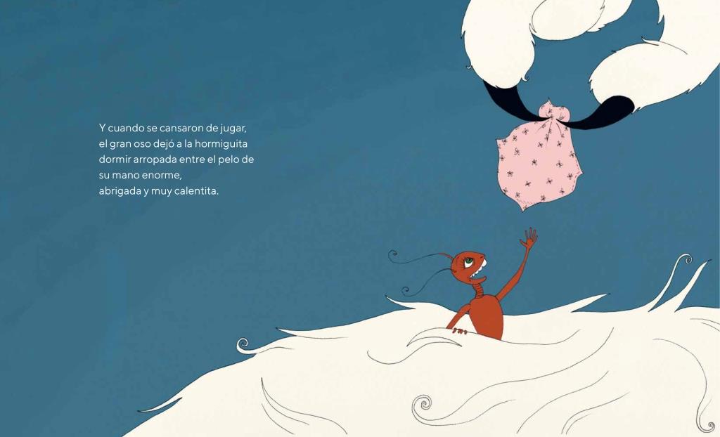 El oso blanco y la hormiguita